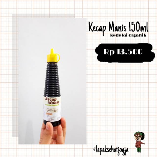

Kecap Manis Kedelai organik