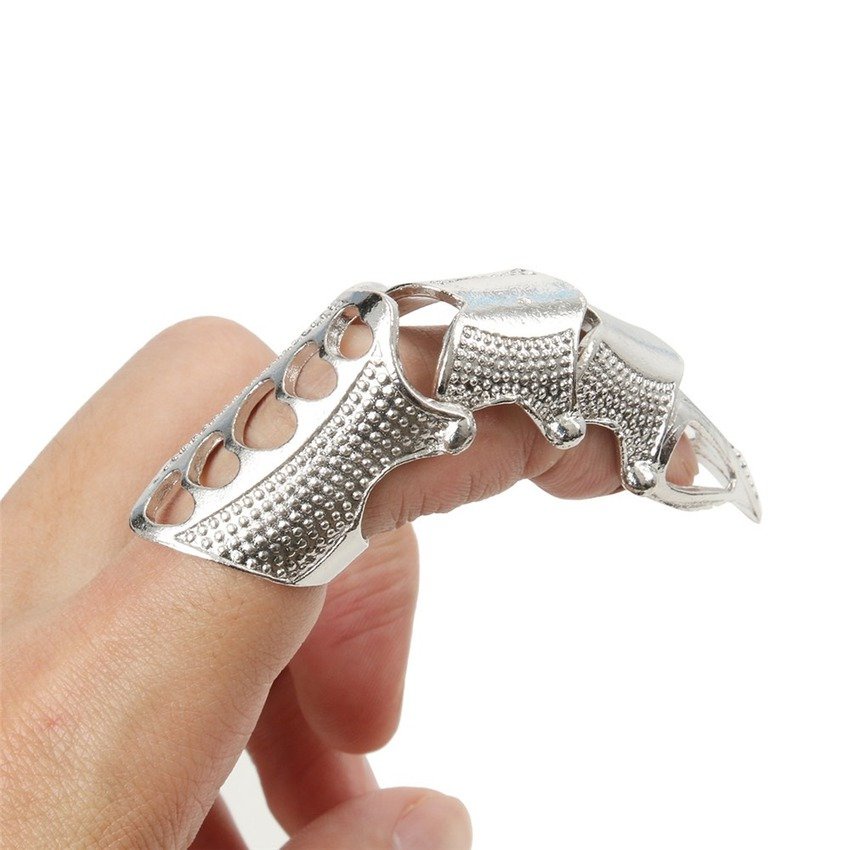 Cosplay Danganronpa Dangan Ronpa Gothic Celestia Ludenberg Punk Finger Bone Ring Joker Girl Cosplay