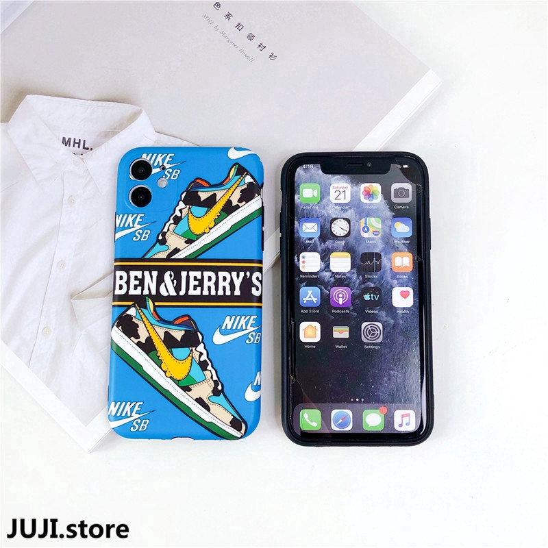 Shockproof AJ Silicone Bumper Phone Case iPhone X Xs Max XR 6 6s 7 8 Plus 11 PRO Soft Silicon TPU Case