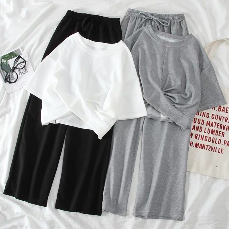 Gelato set olahraga - set lengan pendek - set wanita -setelan remaja