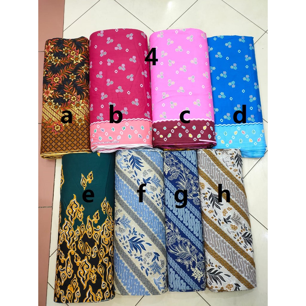 BAHAN KATUN BATIK PER METER