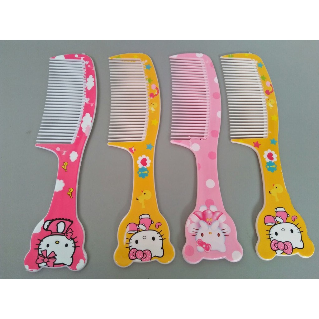 Sisir anak perempuan karakter hello kitty