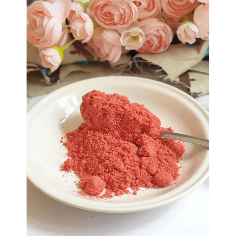 

STRAWBERRY POWDER 1000 GRAM PURE 100%