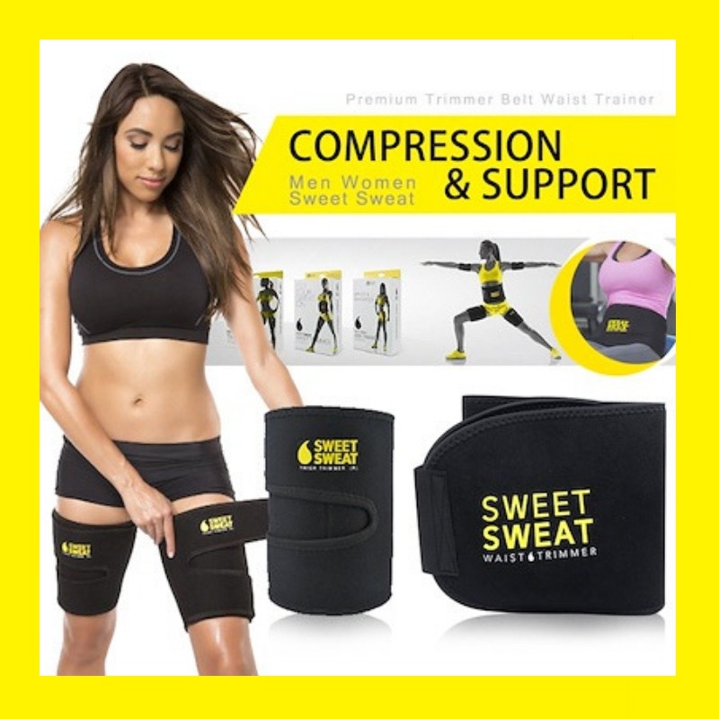 SWEET SWEAT THIGH TRIMMER, paha shaper belt ( Sweet Sweat paha )