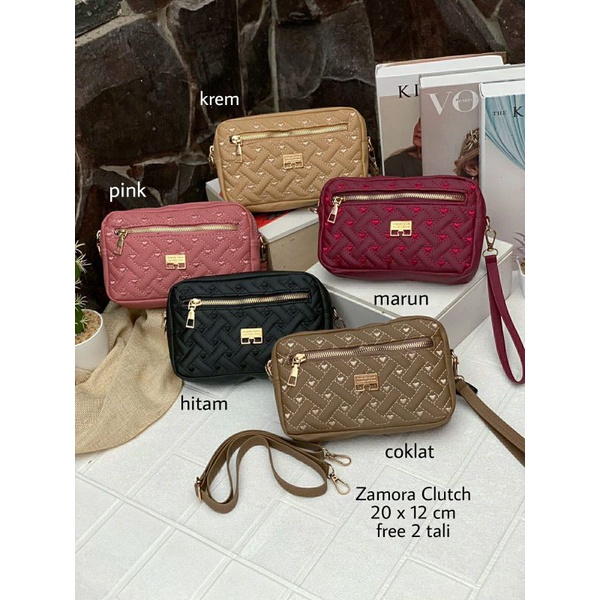 Zamora Clutch Tas Wanita Terbaru