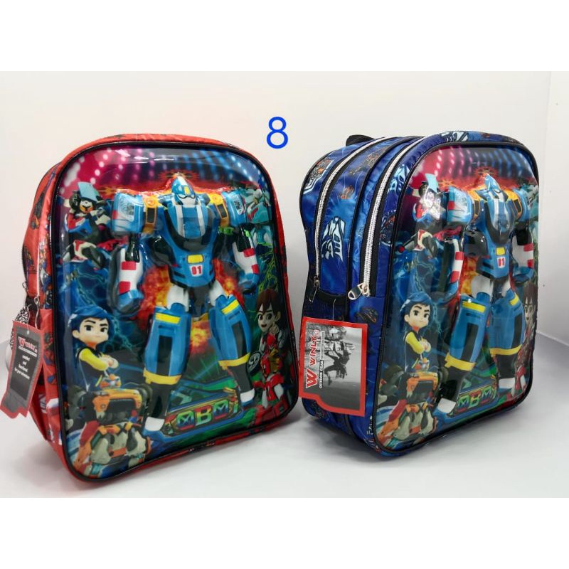 Tas Ransel Mika Embos LAMPU Tk B