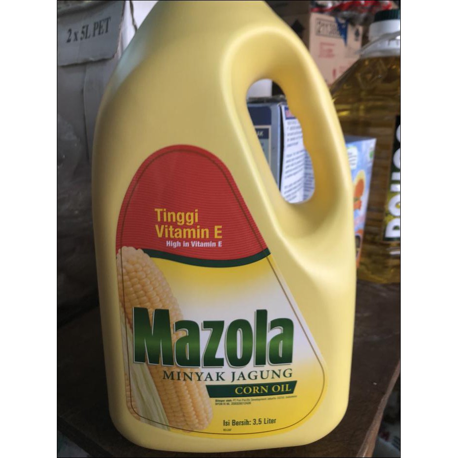 

MINYAK MAZOLA JAGUNG CORN OIL 3.5 LITER