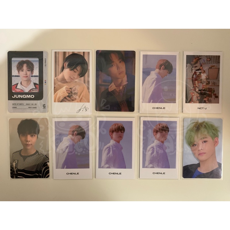 POLA FROM HOME CHENLE PC STICKER CHENLE WGU RELOAD POLA NATREP YUTA PC JOHNNY ACEKIT ID CARD JUNGMO 