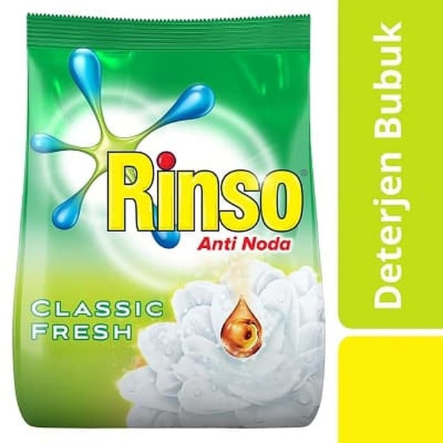  Rinso  Anti Noda Deterjen Bubuk Classic Fresh 1 2 Kg 