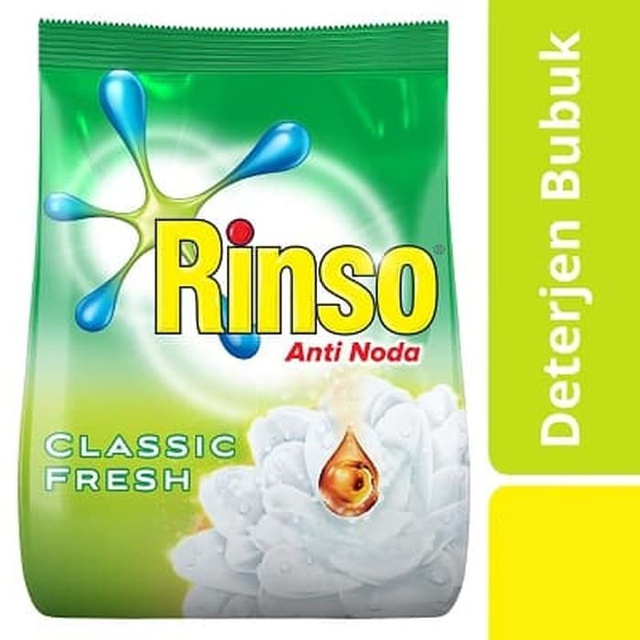 Rinso Anti Noda Deterjen Bubuk Classic Fresh 1 2 Kg Rinso Anti Noda Deterjen Bubuk Classic Fresh 1 2 Kg