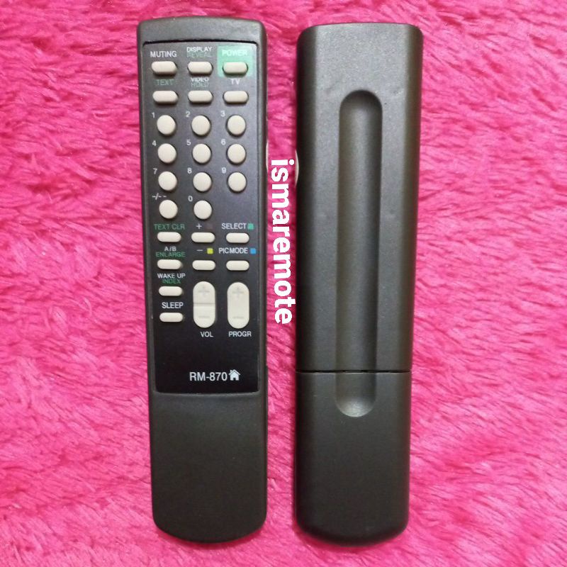 REMOTE REMOT TV SONY TABUNG TRINITON RM-870