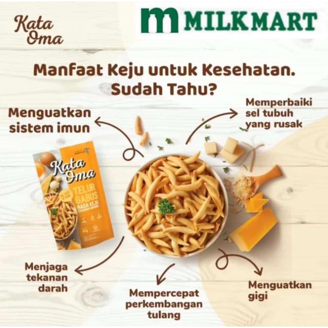 

PROMO KATA OMA TELUR GABUS ALL VARIANT/MILKMART MURAH