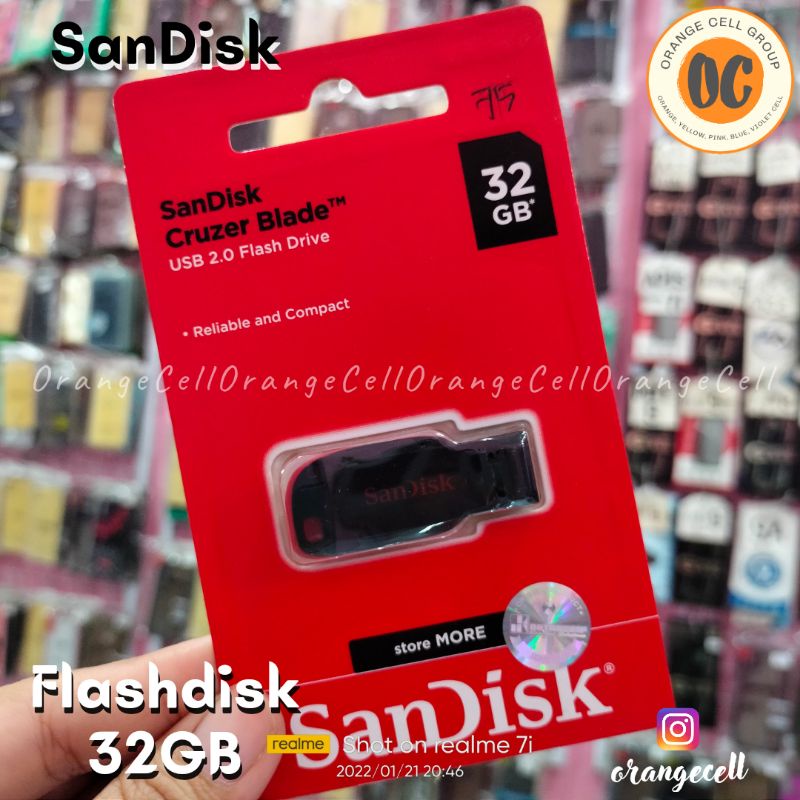 Flashdisk Sandisk 8,16,32 GB ORI