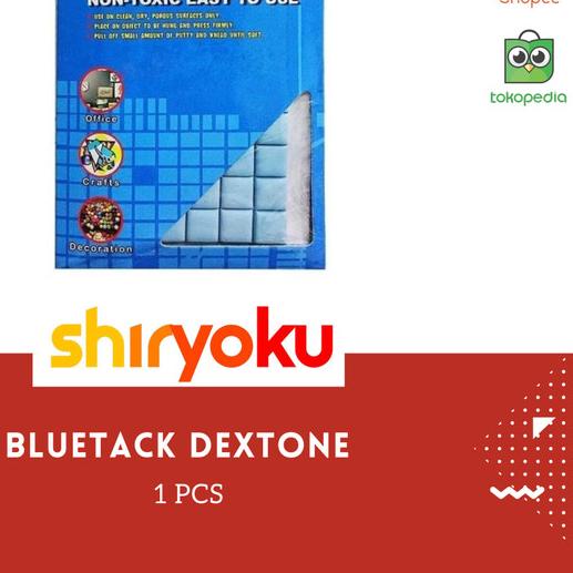 

DEXTONE BLUETACK BLUE TACK LEM ATK LEM DEXTONE LEM PENGGANTI PIN PAKU