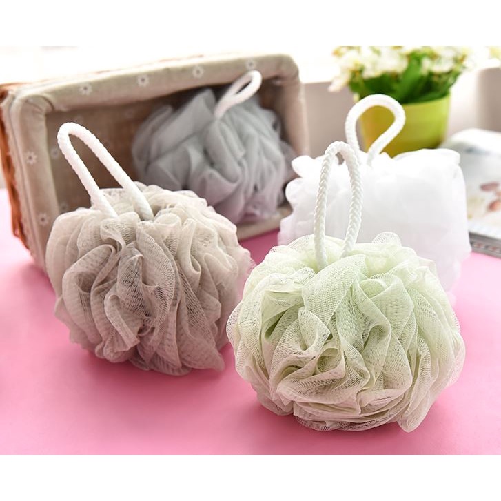 Shower Puff Premium Spons Sikat Mandi Bath Ball Flower Foam