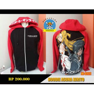 Hoodie Asuna Kirito