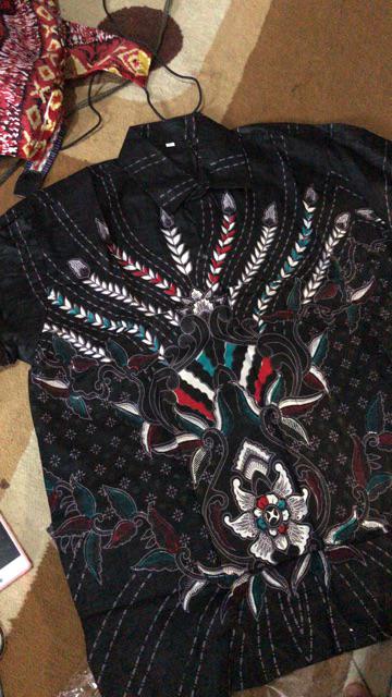 Couple Batik Prasasti 2575 Busana Sarimbit Pasangan Pria Wanita Modern Formal Kondangan Katun Prima