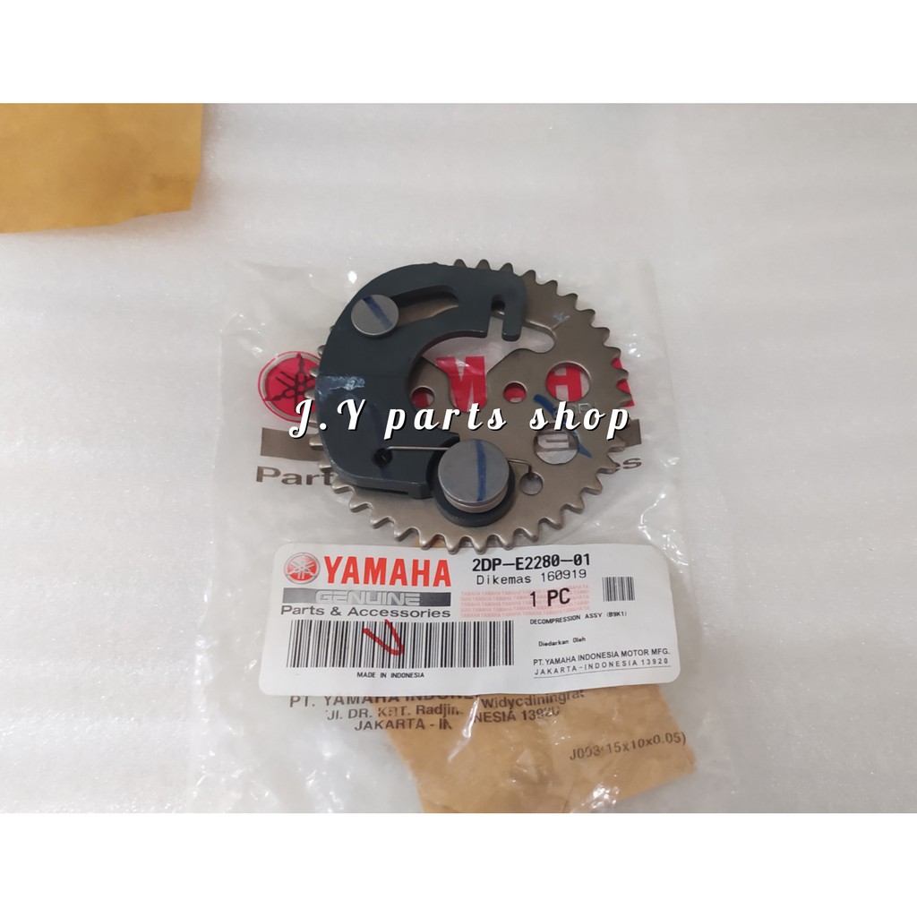 GIR GEAR GIGI SENTRIK RANTE KETENG TIMING KAMPRAT DECOMPRESSION ASSY NMAX N MAX LAMA ORIGINAL YGP 2DP-E2280-01