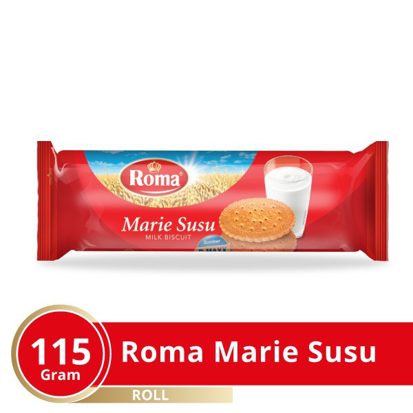 

Roma Marie Susu Roll 115 gr isi 5 bungkus/PACK