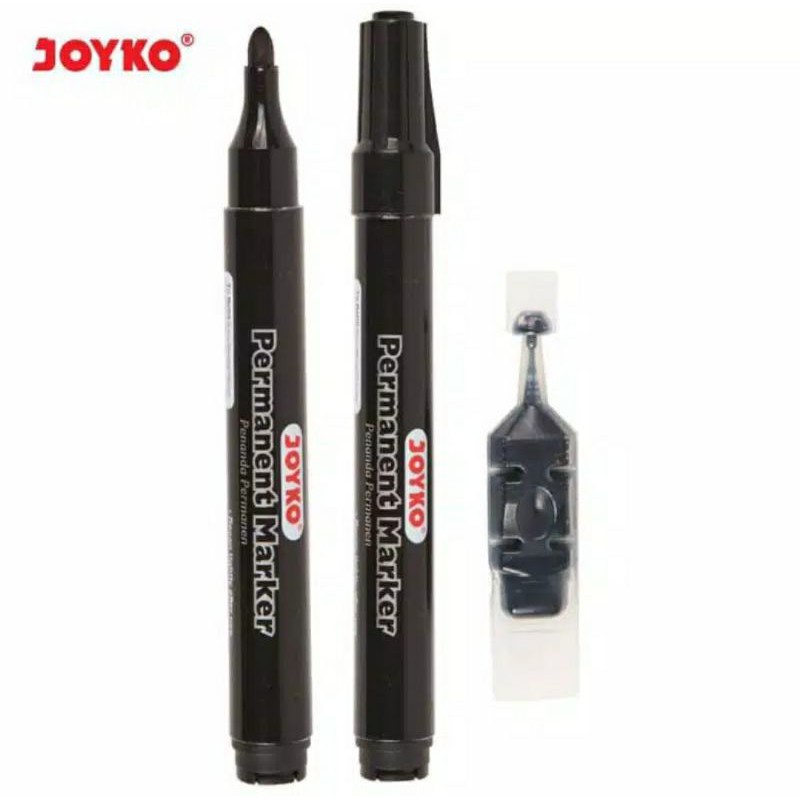 

Spidol Permanen Hitam JOYKO BONUS REFiLL Permanent Marker PM-34RF/Harga Per 1 Pc