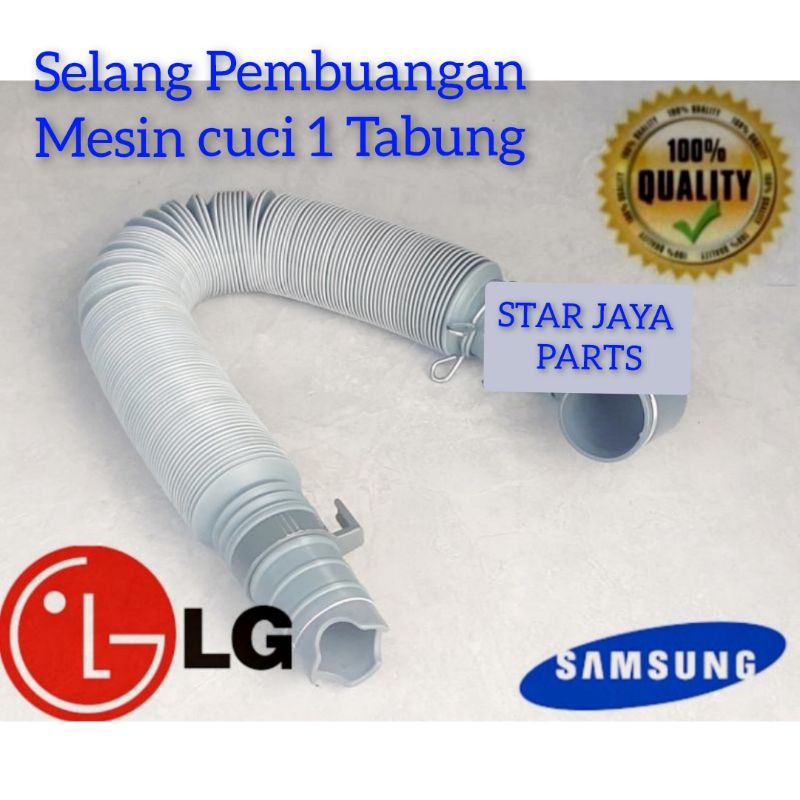 Selang Pembuangan Mesin Cuci LG | 1 Tabung Top Loading