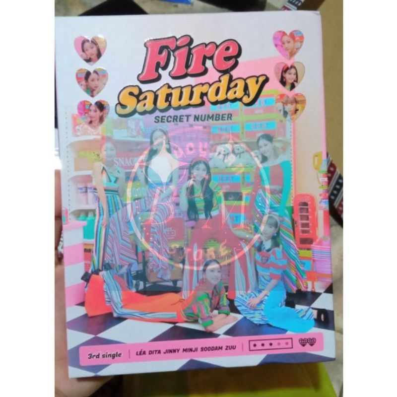 [READY STOCK] Album Secret Number Who Dis Doomchita Fire Saturday Got That Boom