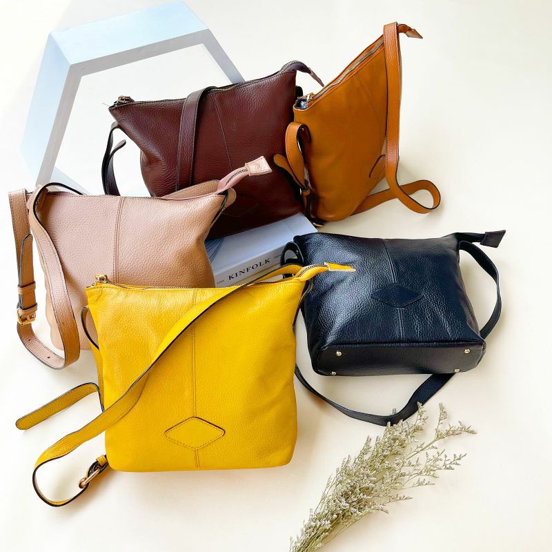 VANILLA BAG tas kulit sapi