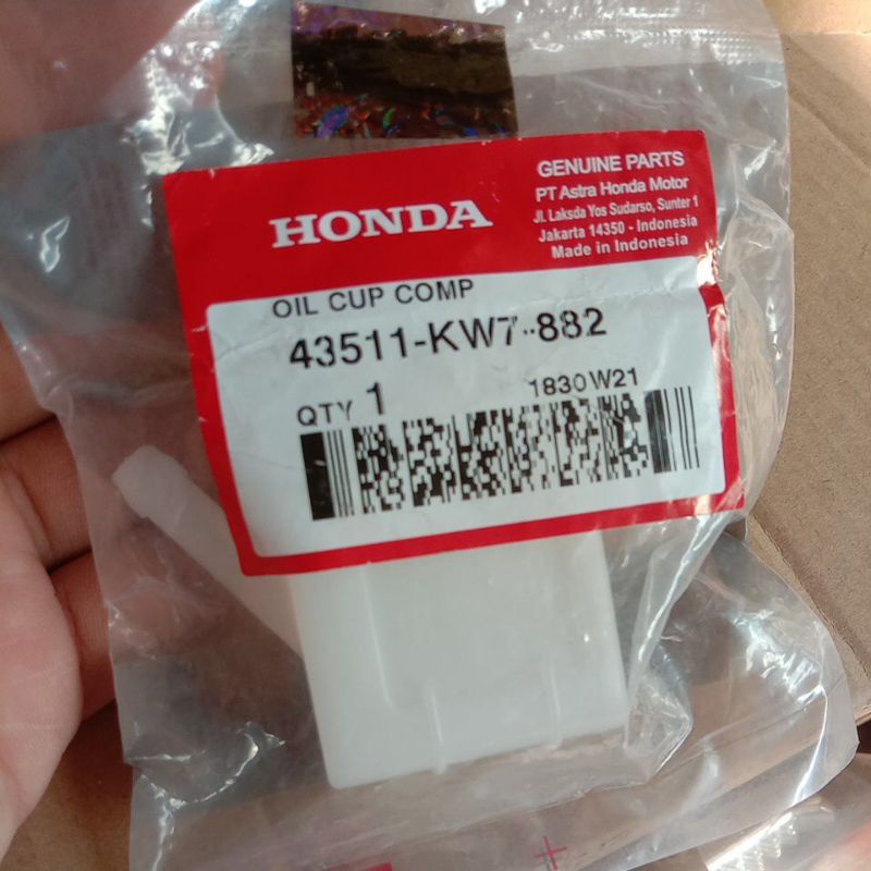 43511 KW7 882 RUMAH MINYAK REM BELAKANG CB150R TIGER MEGAPRO SUPRA X125