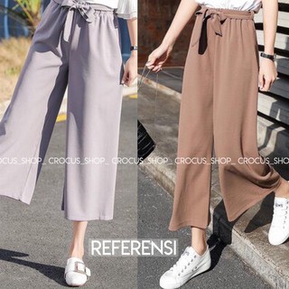 CS Celana  Ribbon Kulot  Cullote Pants Shopee Indonesia