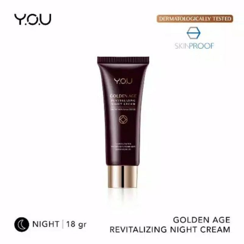 YOU GOLDEN AGE REVITALIZING NIGHT CREAM 18gr