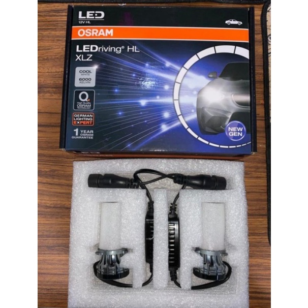 OSRAM LED XLZ soket HB3 HB4 foglamp headlamp mobil (100% ORIGINAL)