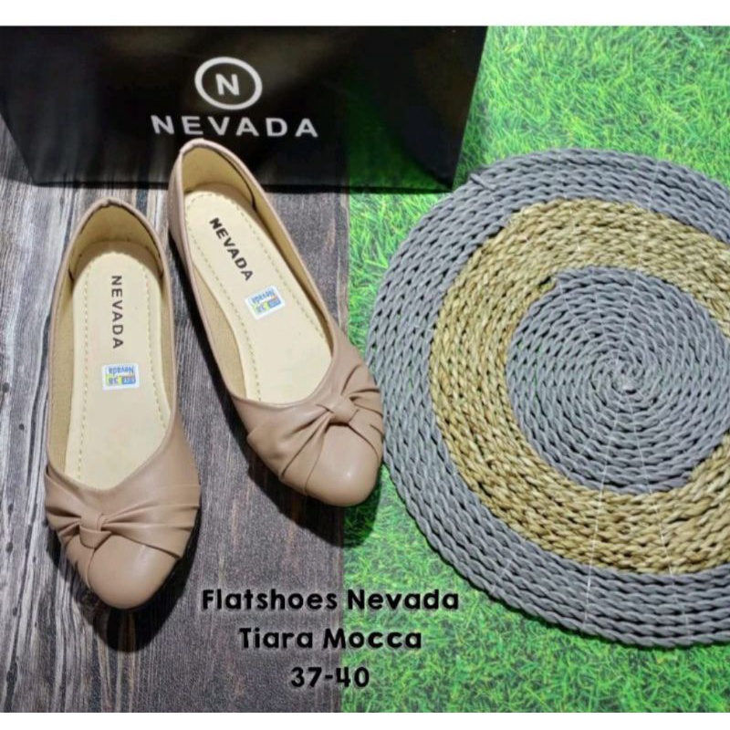 SIAP KIRIM CUCI GUDANG BRAND MATAHARI | Sepatu Kerja Wanita Nevada Matahari| Flatshoes Nevada (F03)