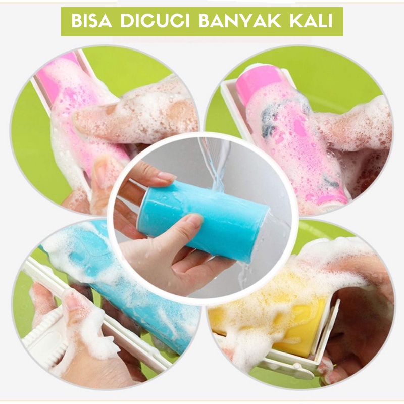 Swopply HL0232 Alat Pembersih Bulu Roller Cleaner Washable Sticky Fur Remover Brush