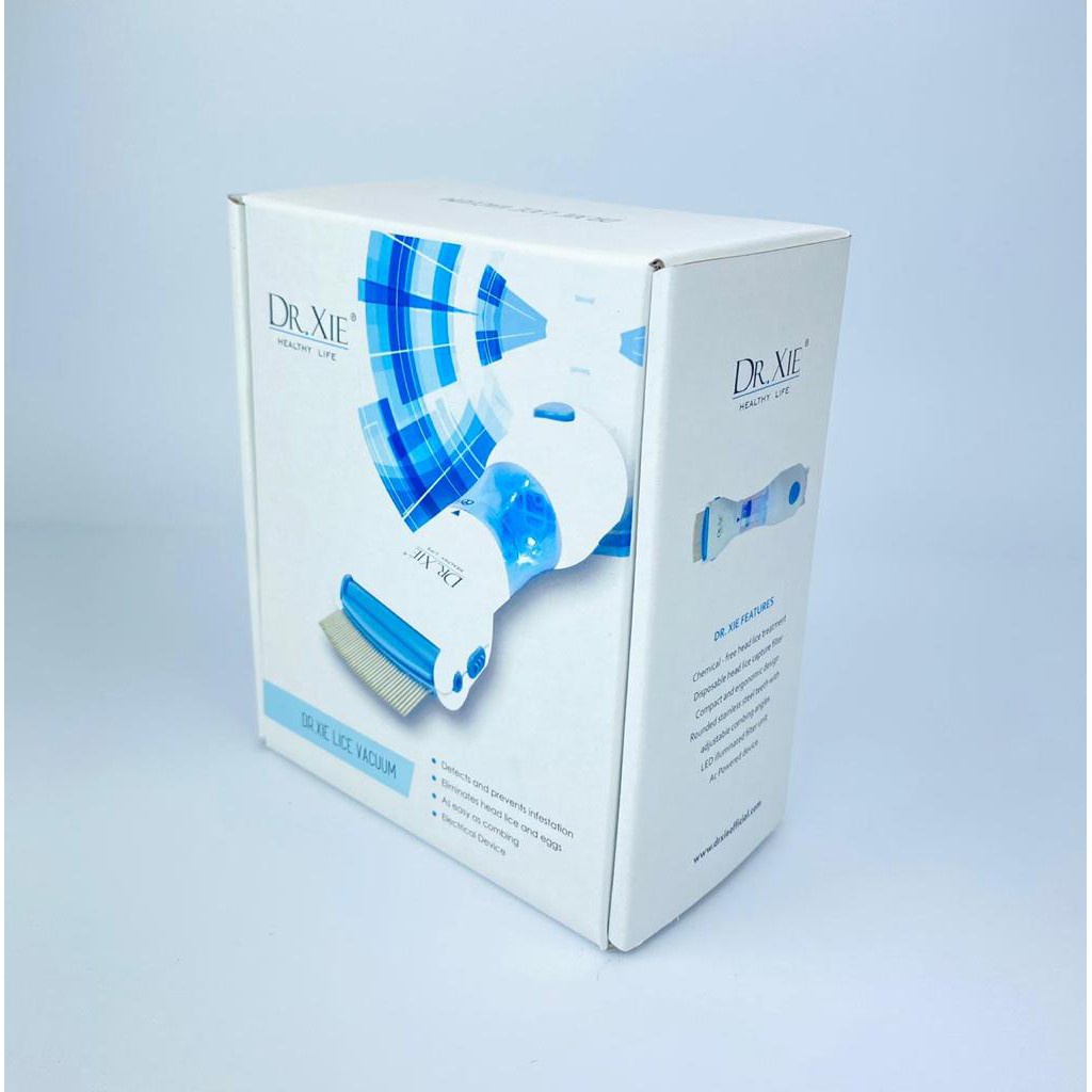 DR. XIE Sisir Kutu Rambut Electric l Vacuum Kutu Rambut Dr Xie Original