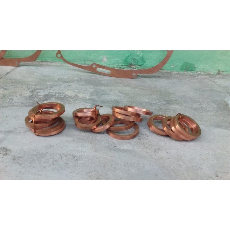 Paking Asbes Knalpot Bahan Tembaga Klx,Tiger,Nmp,crf,cbr,ninja,f1zr,jupiter,mio,cripton,smash,shogun