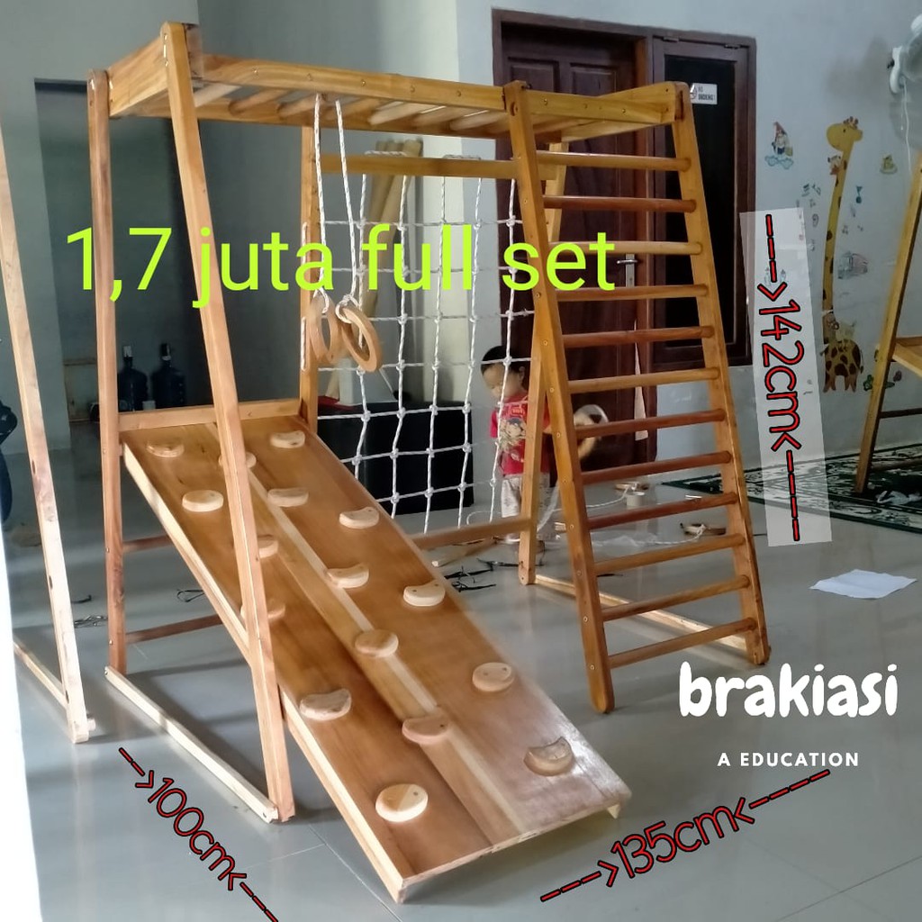 Brakiasi 1,4 m full set climber | Shopee Indonesia