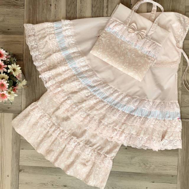 Mukena katun Alilac peach 06