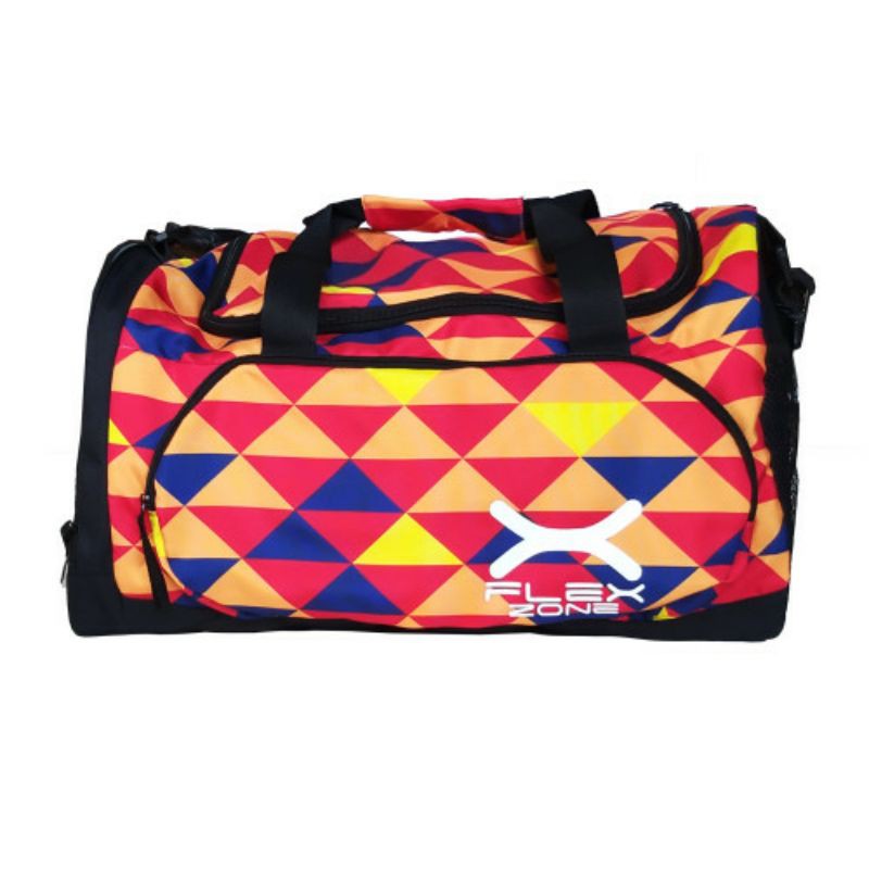 FAB-001MR Gym bag tas sport fitness olahraga Flexzone merah