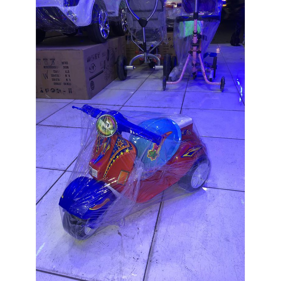 mainan vespa mini anak / mobil dorong anak / vespa anak / sepeda anak