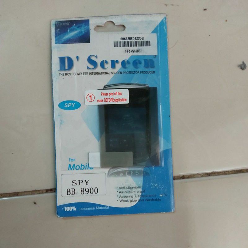 ANTI GORES HP BLACKBERRY 8900, 9000, 9360,9780 SPY