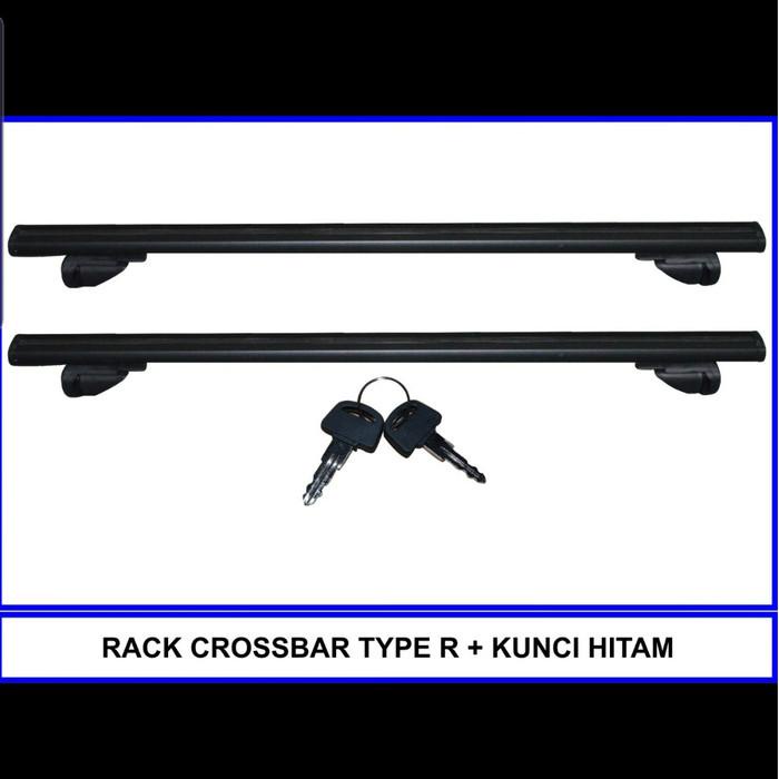 Cross Bar / Bagasi Atas / Roof Rack / Cross Bar Platinum Kaki Rack Jepit Body Type R fortuner lama