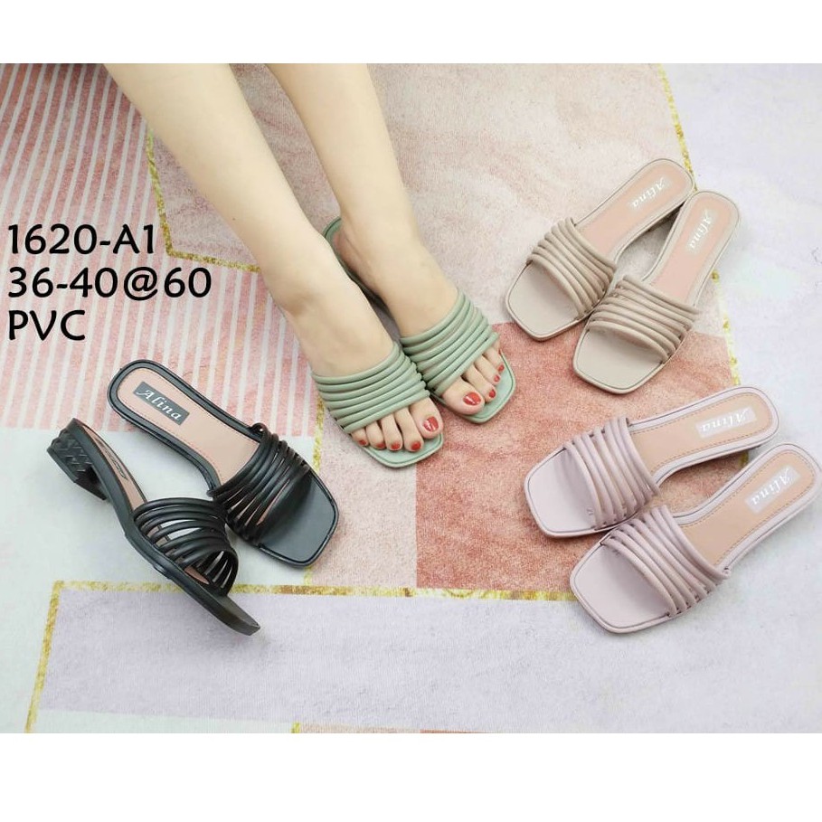 Sandal Hak Import Jelly MAUDY / Sandal Heels 1620 - A1