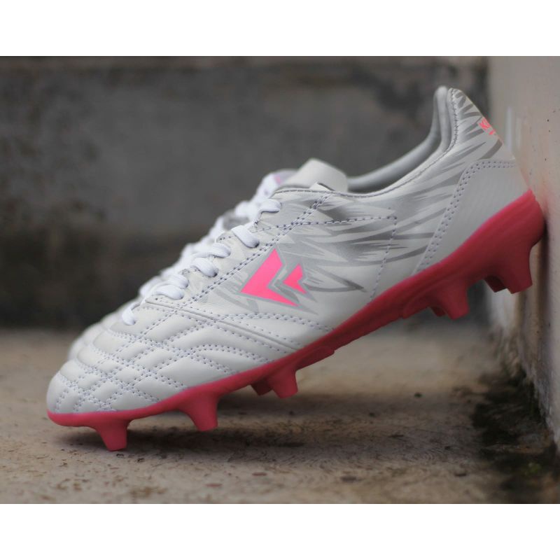 Sepatu Sepakbola Sevspo Garuda (Putih/Pink)