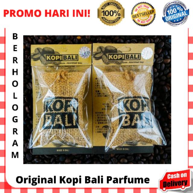 PARFUM KOPI BALI BERHOLOGRAM Pengharum Mobil Aroma Kopi Bali Mini Pengharum Aroma Kopi Murah