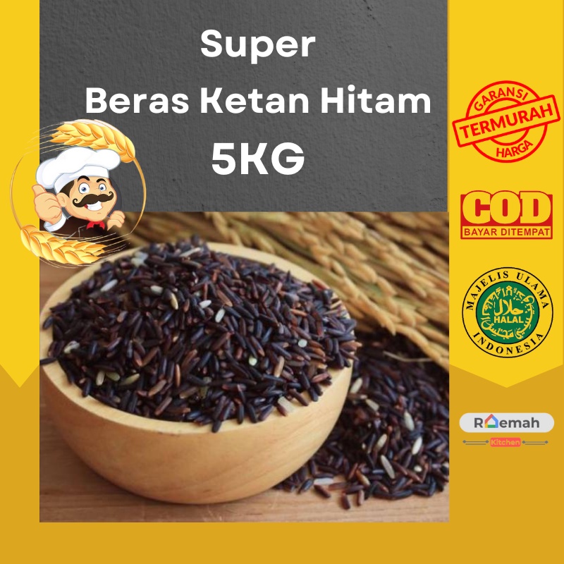 

BERAS KETAN HITAM SUPER 5KG ASLI KETAN BERKUALITAS