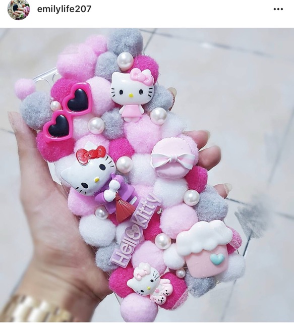 Bahan bola bulu bola (isi 25pcs mix size) pompom pola