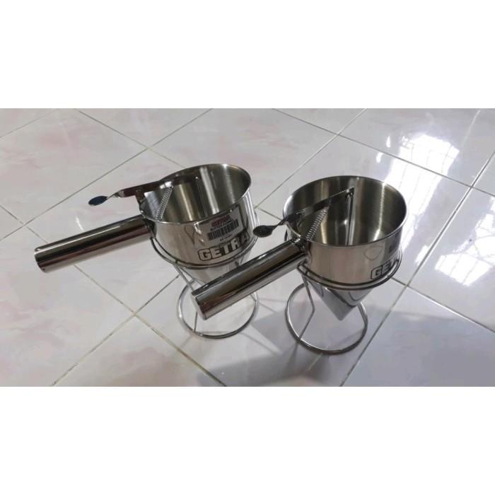 Sendok Tempat Adonan Crepes / S/S Batter Funnel - Ek-181901 - Getra