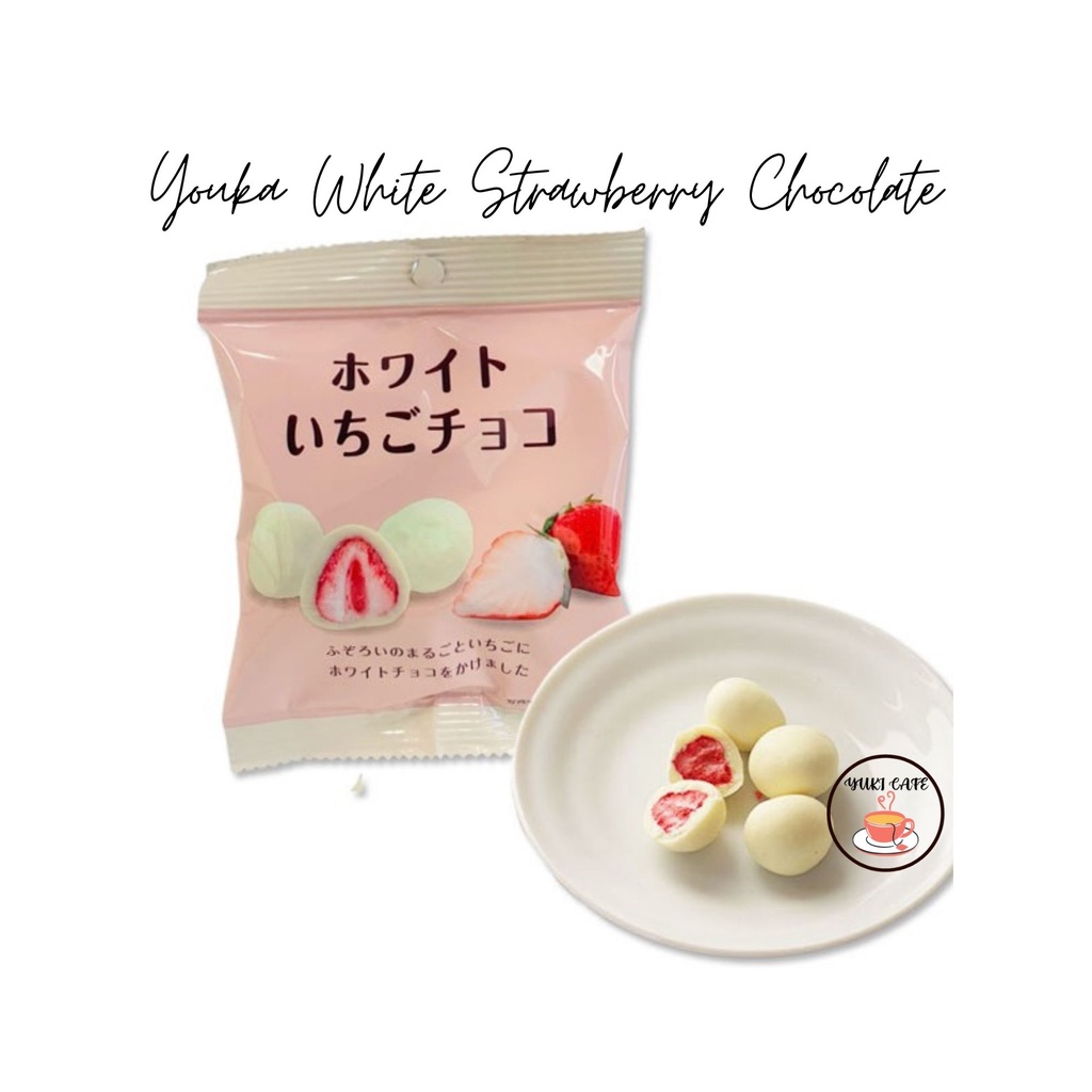 

COKELAT - YOUKA WHITE STRAWBERRY CHOCOLATE