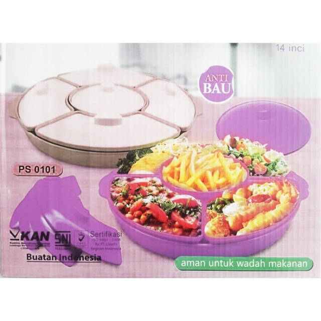 PARTY SET MELAMIN / WADAH TEMPAT SAJI GOLDEN DRAGON