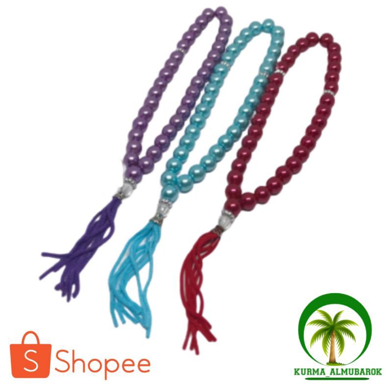Tasbih Mutiara 33 / Souvenir Tasbih murah / Tasbih Mutiara 33 Butir Paling Murah